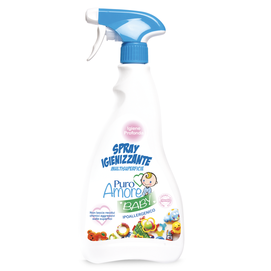 Puro Amore Baby Spray Igienizzante Multisuperficie 750ml